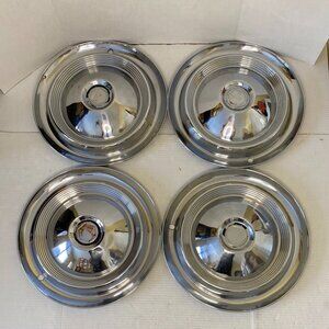 1955 to 1957 Packard Clipper Caribbean 15 inch Hubcap Full Wheel Cover Set of 4